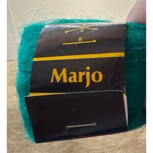 Kranenburg Marjo Teal Wool & Viscose Yarn  3 Skeins Knitting Crochet Warm Soft